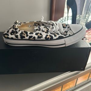 Women’s leopard converse sneakers